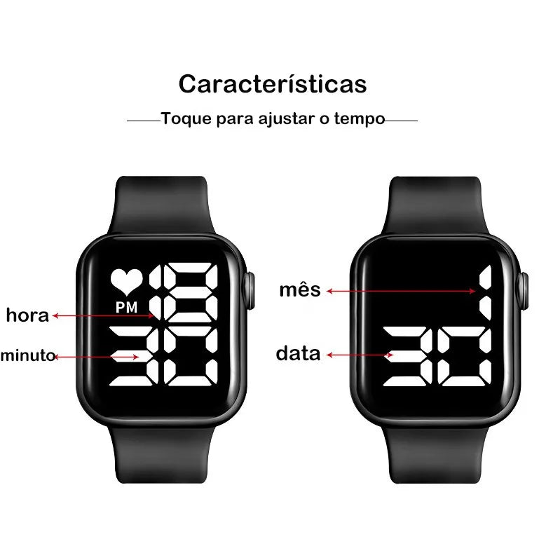 Smart Watch Prova Dagua Compativel iPhone 8 11 12 13 14 15